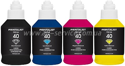   PRINTALIST GI-40 Canon 4190 BP/C/M/Y /  (PL40SET4)