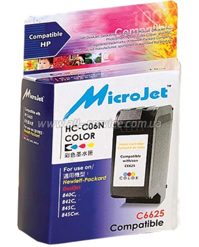 �������� MicroJet �17 HP DJ 840C ������ C6625AE Color (HC-C06N)