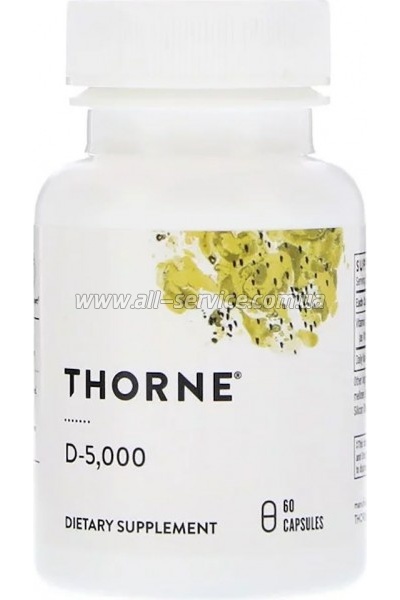  Thorne Research  D3, 5000, 60  (THR-13801)