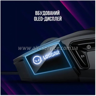  Lorgar Stricter 579 RGB USB Black (LRG-GMS579)