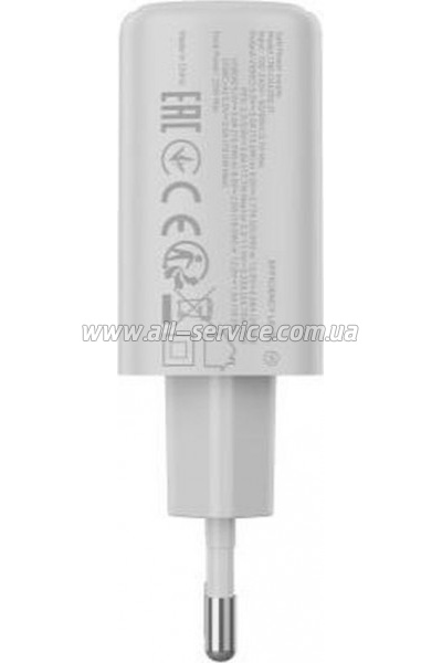 �������� ������� Canyon OnCharge 250 25W 1xPD 1xQC EU White (CNE-CHA250-21)