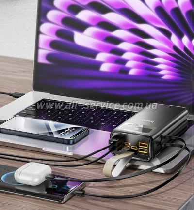 ������� ������������� HOCO 30000mAh Plentiful PD 22.5W Black (DB58 / 715030)