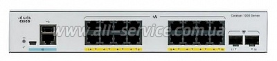  Cisco Catalyst 1000 16port GE Ext PS, 2x1G SFP (C1000-16T-E-2G-L)