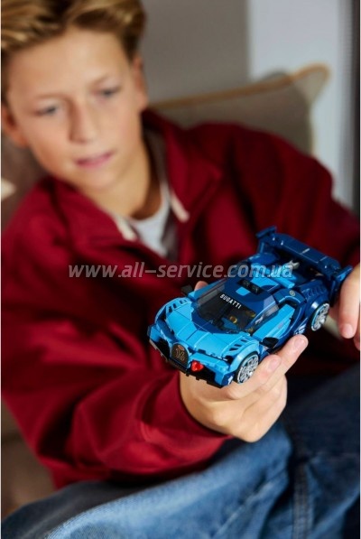 ����������� LEGO Speed Champions ���������� ��������� Bugatti Vision GT Hyper (77253)