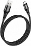���� ������ USB 2.0 AM to Micro 5P 1.0m 2.4A nylon X50 black HOCO (6931474734211)
