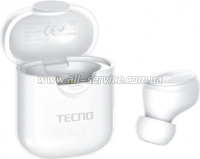 �������� Tecno Minipods M1 Mono White (4895180759475)