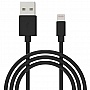   USB 2.0 AM to Lightning 1.0m Cu, 2.1 White Grand-X (PL01W)