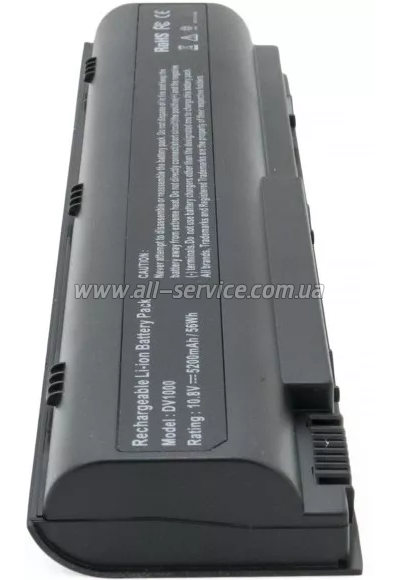    HP Pavilion dv1000 (HSTNN-UB17) 5200 mAh Extradigital (BNH3943)