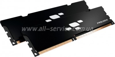 ������ ������ ��� ���������� DDR4 32GB (2x16GB) 3200 MHz Black Prologix (PRO32GB3200B4K)