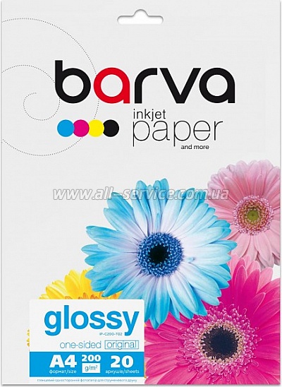 ���������� Barva Original glossy 200�/� �4 20� (IP-C200-T02)
