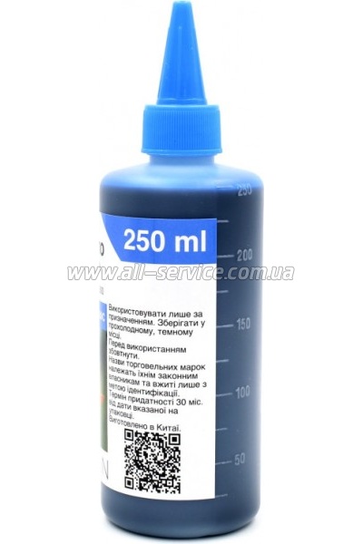  Makkon Epson L100/ L200/ L300/ L800 250  cyan (IMN-EPS-L100-250C)