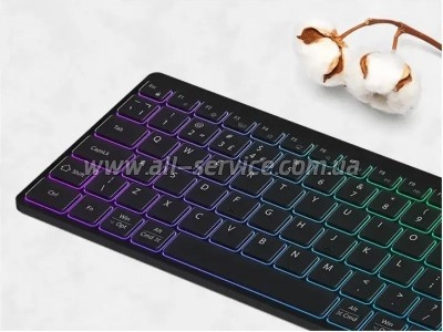  Canyon HKB-W11 Slim Dual Mode Wireless/Bluetooth RGB UA Black (CNS-HBTK11B)