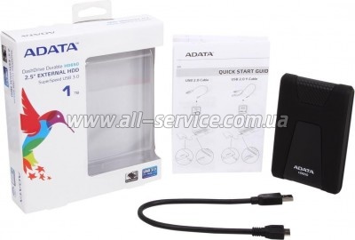 ��������� 2.5" 1TB ADATA (AHD650-1TU31-CBK)