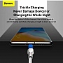 ���� ������ USB 3.1 AM to USB-C 2.0m 6.0A 66W Cafule Series Metal White Baseus (CAKF000202)