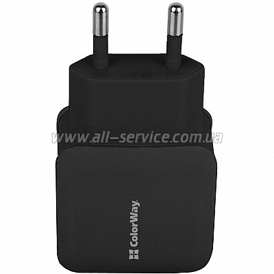    Colorway 1USB 1A  (CW-CHS001-BK)