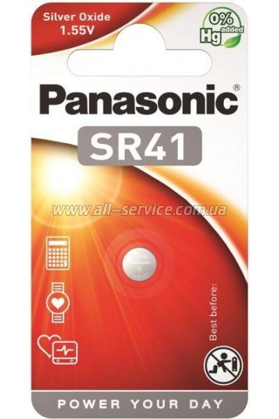  Panasonic SR41 BLI 1 (SR-41EL/1B)