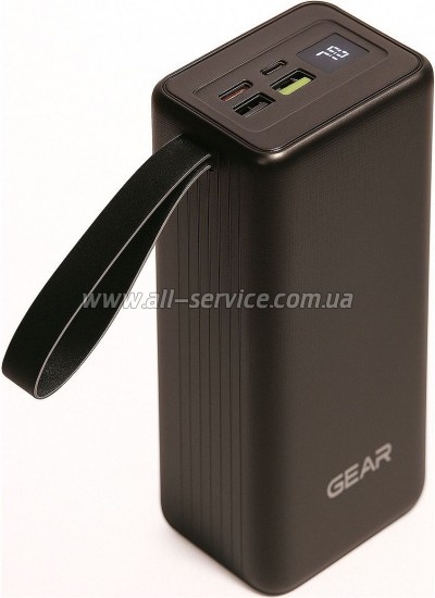 Батарея универсальная GEAR 50000mAh PD 22.5W black (SP05) Батарея универсальная GEAR 50000mAh PD 22.5W black (SP05)