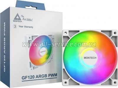 ����� ��� ������� MONTECH GF120 PWM WHITE