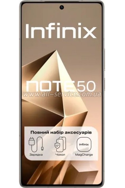   Infinix Note 50 8/256Gb Titanium Grey (4894947066382)