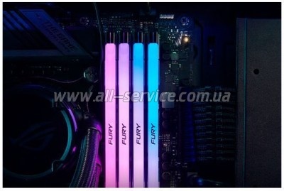     DDR5 96GB (2x48GB) 6000 MHz Renegade RGB XMP Kingston Fury (ex.HyperX) (KF560C32RSAK2-96)