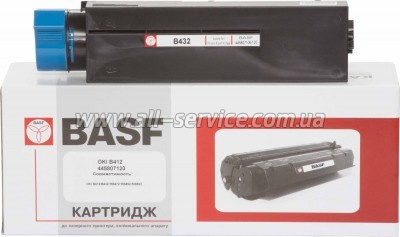 �����-�������� BASF OKI B412/ B432/ B512 ������ 445807120 (BASF-KT-B412-445807120)