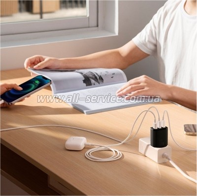 �������� ������� Baseus Compact 3U Black (CCXJ020101)