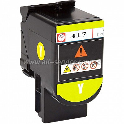  BASF Lexmark CS417dn  71B0H40 Yellow (BASF-KT-71B0H40)