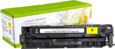  SCC HP CLJ CC532A yellow (002-01-RC532A)