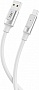 ���� ������ USB 2.0 AM to Micro 5P 1.0m 6A silicone white XO (NB251_M_White)