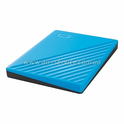  WD 2.5" USB 3.2 Gen 1 4TB My Passport Blue (WDBPKJ0040BBL-WESN)