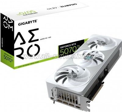  GIGABYTE GeForce RTX5070 Ti 16GB AERO OC (GV-N507TAERO OC-16GD)
