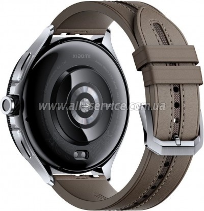 - Xiaomi Watch 2 Pro Bluetooth Silver Case with Brown Leather Strap (1006733)