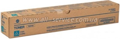 �����-�������� TN-216C Konica Minolta Bizhub C220/ 280 Cyan (A11G451)