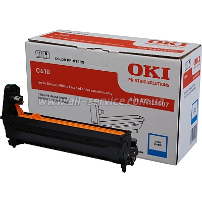 - OKI C610 Cyan (44315107)