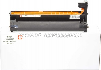 ����-�������� BASF OKI C831/ 841/ 822 ������ 44844407 Cyan (BASF-DR-C831-44844407)