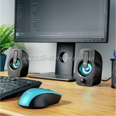   Trust Gemi RGB black USB (22948)