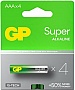  Gp AAA LR3 Super Alcaline * 4 (24A21-SB4 / 4891199218224)