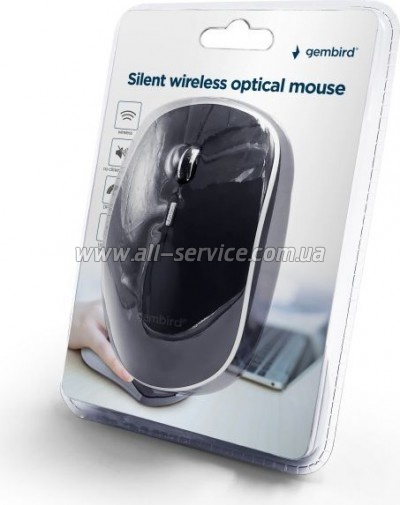  Gembird MUSW-4BS-01 Wireless Black (MUSW-4BS-01)
