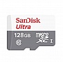   128GB SANDISK ULTRA microSD UHS-I (SDSQUNS-128G-GN6TA)
