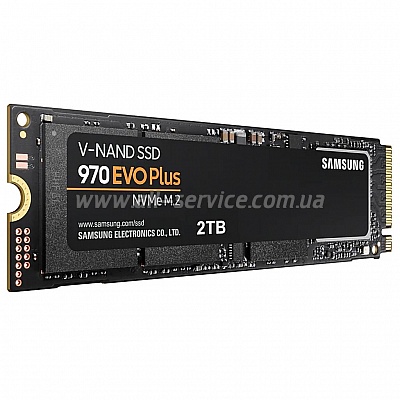 SSD  Samsung 970 EVO Plus 2TB PCIe 3.0 x4 M.2 TLC (MZ-V7S2T0BW)