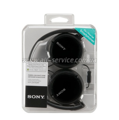  Sony MDR-ZX110AP Black (MDRZX110APB.CE7)