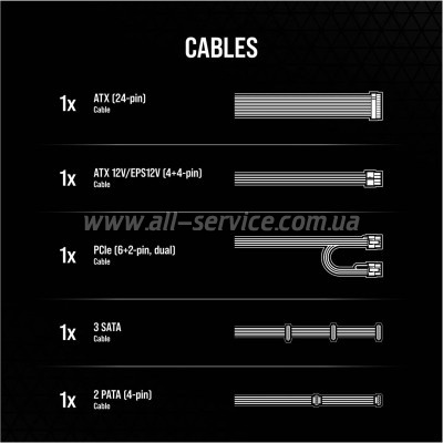 ���� ������� Corsair 650W CX650 (CP-9020278-EU)