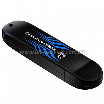  Silicon Power 128GB USB 3.0 Blaze B10 Blue (SP128GBUF3B10V1B)