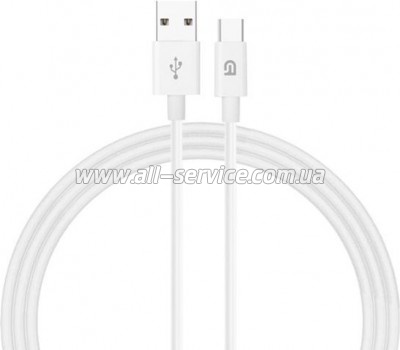 ���� ������ USB 2.0 AM to USB-C 1.2m AMD718L white Armorstandart (ARM64298)