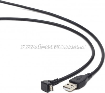 ���� ������ Cablexpert USB 2.0 AM to Micro 5P 1.8m 90� (CCP-mUSB2-AMBM90-6)