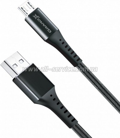 ���� ������ USB 2.0 AM to Micro 5P 1.2m Grand-X (FM-12B)