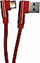 Дата кабель USB 2.0 AM to USB-C 1.0m 2.4A 90° corner red XoKo (XK-CTC-001-RD) Дата кабель USB 2.0 AM to USB-C 1.0m 2.4A 90° corner red XoKo (XK-CTC-001-RD)