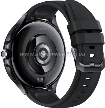 - Xiaomi Watch 2 Pro Bluetooth Black Case with Black Fluororubber Str (1006732)