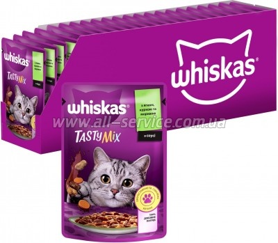     Whiskas TastyMix , ,  85  (4770608262433)