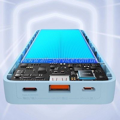������� ������������� Baseus Airpow 20000mAh 20W PD blue (P10022804313-00)